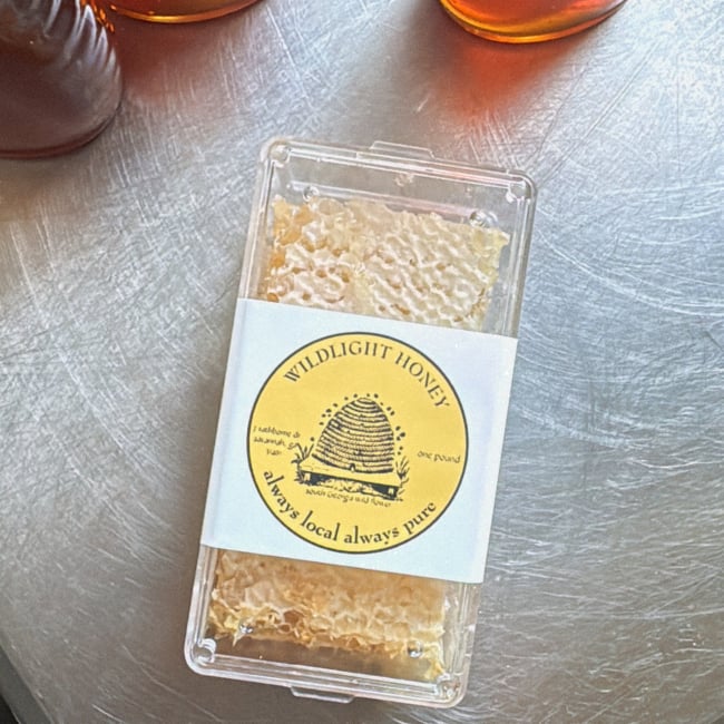 cut comb honey 