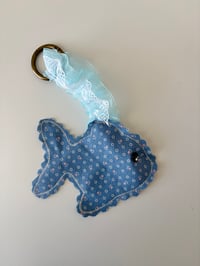 Image 1 of Blue Fish Bag Charm