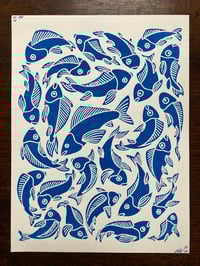 Image 1 of 'Back to School' Blockprint