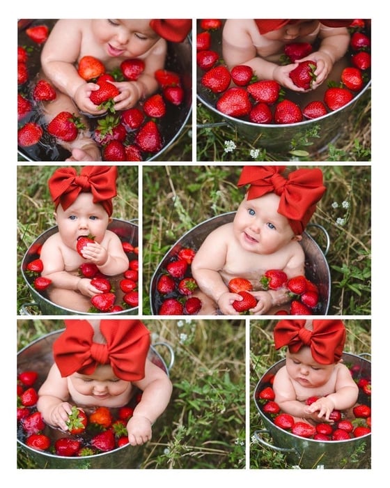 Image of Strawberry mini sessions deposit only 