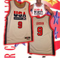 Image 1 of 💎ViNTaGe💎 NIKE ✔️ Michael Jordan USA 🇺🇸 Dream Team Jersey 9 MCMXCI 🏀