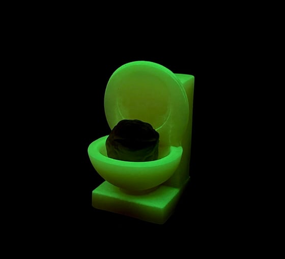 Image of Flushies GID Toilet Pack (1 x Ball, 1 x Toilet) Random Draw