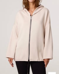 Image 2 of ZIP UP SOFT TOUCH POCKETS HOODIE