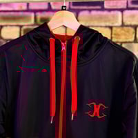 Image 2 of Extreme Culture® - (MEDIUM)  Exclusive Zip Hoodie Red