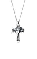 Image 1 of “Eternal Life” Jesus I.N.R.I Cross Pendant & Chain