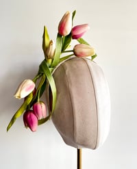 Image 1 of Tulip headpiece
