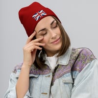 Image 4 of Embroidered Beanie Union Jack