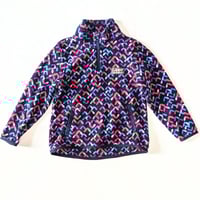 Image 9 of Kids Eddie Bauer White & Blue Quest Fleece 1/4-Zip Pullover Bundle