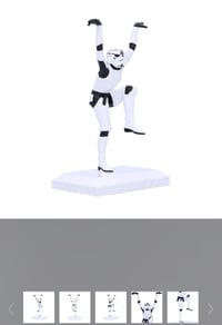 Image 9 of Officially Licensed Stormtrooper Crane Kick Figurine20.5cm