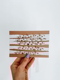 Image 3 of beaded star headband - amber