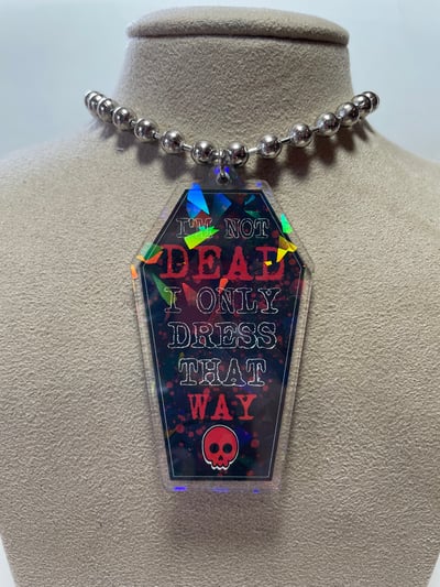 Image of Boy Division Ball Chain Necklace