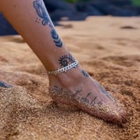 Image 3 of Made To Order - Luna Link Anklet / Bracelet