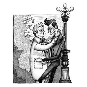 GOOD OMENS PRINTS - Streetlamp