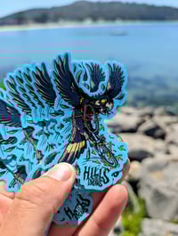 Image 1 of 'No wings' sticker