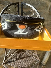 Image 7 of Say Hello to  Louey V Teddy Fanny Pack