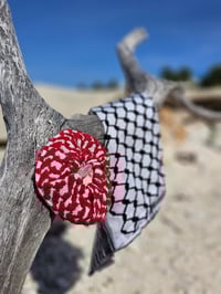 Image 5 of Keffiyeh Scrunchies (Red)