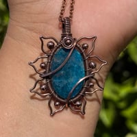 Image 3 of Blue Apatite Sunflower 🌻💙