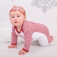 Image 7 of Stripe onesie