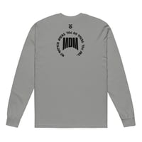 Image 3 of NEW! MDM Embroidered 'There you are' Garment-dyed heavyweight long-sleeve shirt