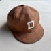 Image of Kakishibu Dyed Canvas Ball Cap 004