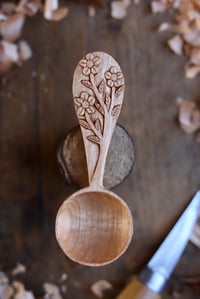 Image 1 of Wild Flower~Coffee Scoop