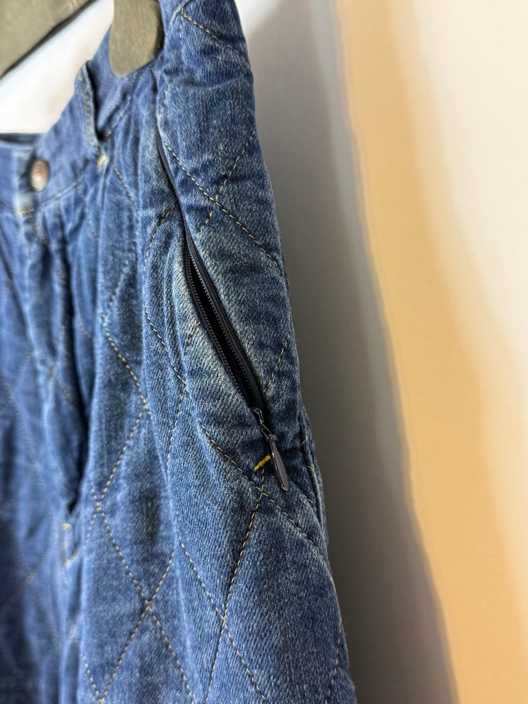 Image of Kapital Quilted Long Jorts