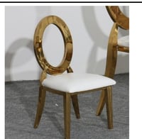 Kids luxury chairs  Stainless steel frame 