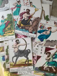 Image 7 of Jeu de cartes mythologique, fac similé de Grimaud de 1983, d’un jeu du XVIIIEME siècle.