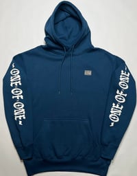 Image 1 of KEEP GOD FIRST BLUE HOODIE