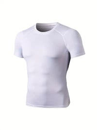 Camisas de compresión para entrenamiento color blanca