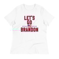 Image 1 of Let's Go Brandon 2 - Women's Relaxed T-Shirt from PatriotsCo.com