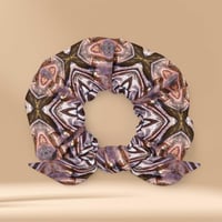 Image 1 of Bumble Bee Hair Scrunchie - Mauve