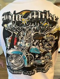 Image 1 of White Big Mike Memorial Shirt 
