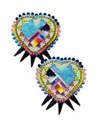 Image 1 of Sunshine Energy Inlay Earrings