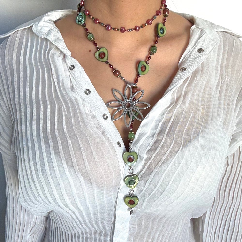 Image of Garland Wrap-Around Necklace 