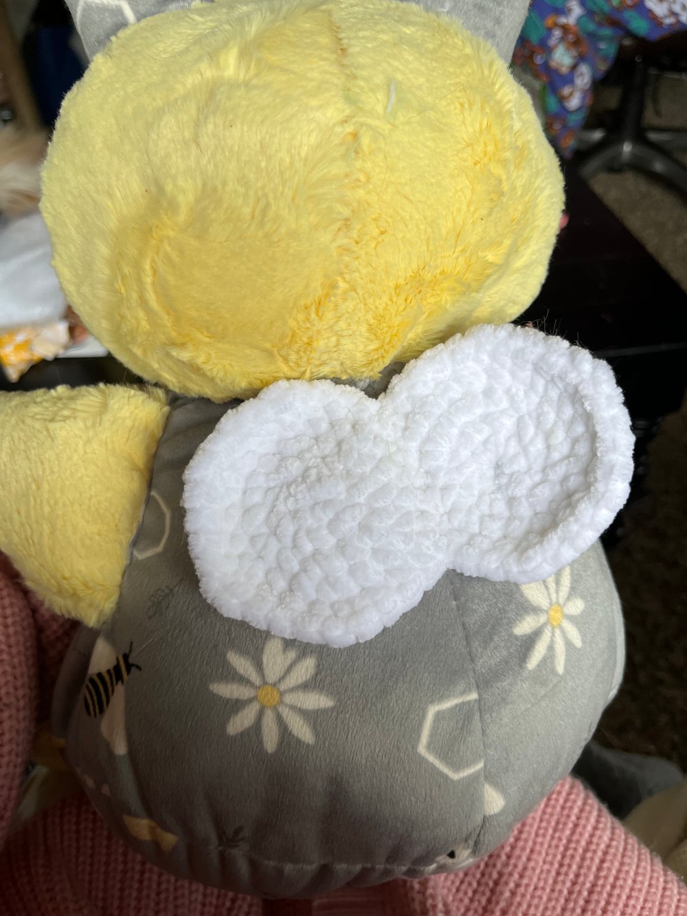 Image of Albee the Bee Devil and his bee friend Buzzbee