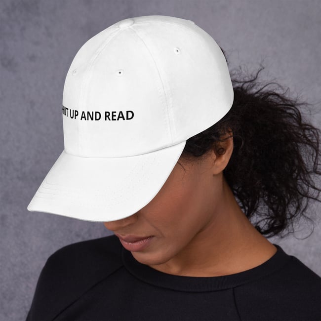 Shut Up & Read cap