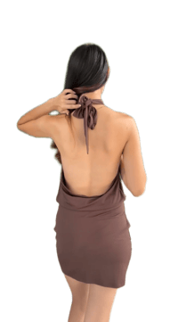 Image 3 of Espresso Mini Dress