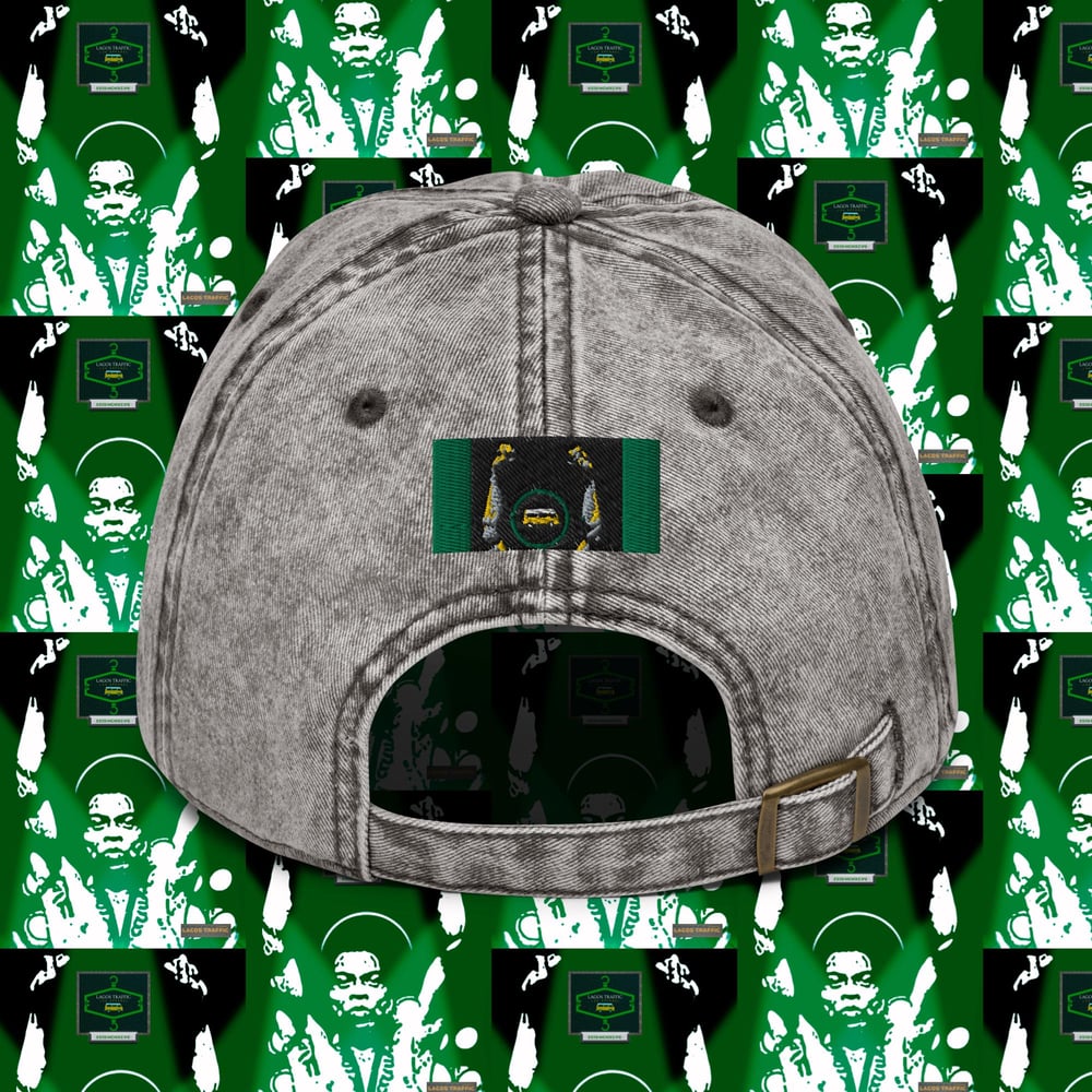 LAGOS TRAFFIC VINTAGE CAP (GRN/WHT/GRN)