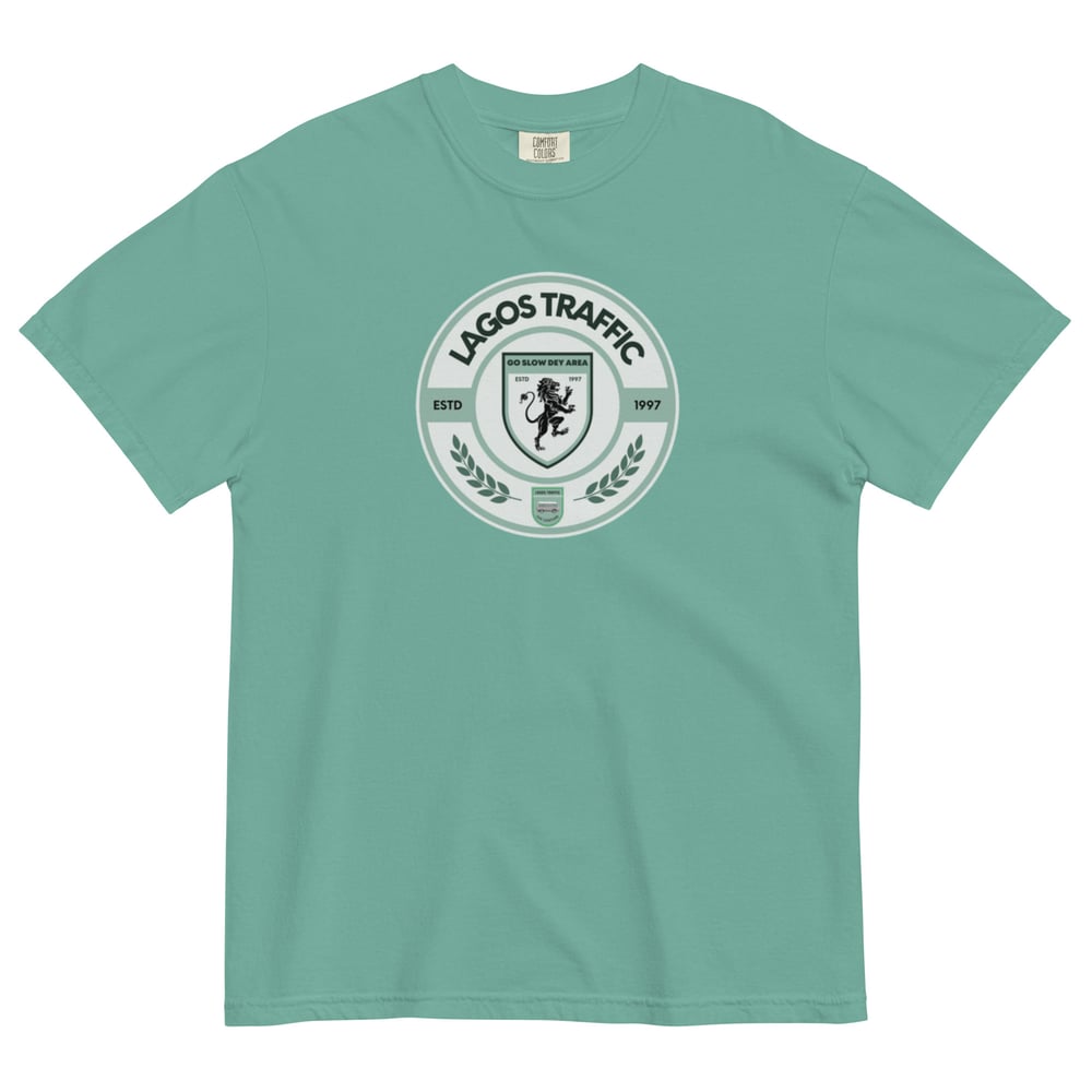 ICONIC LTC SIGNATURE BADGE TEE - GRN/WHT