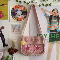 Image 2 of LALA TWIN STARS MESSENGER BAG ‪ଘ꒰ა´͈ ᐜ `͈꒱ა* ✩