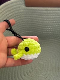 Image 4 of Plushy Whale Keychains