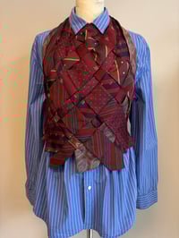 Image 3 of Tie top, bordeaux (xs-l)