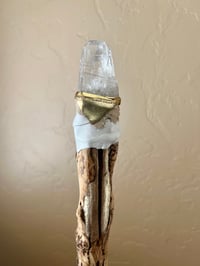 Image 1 of SYNCHRONICITY - Golden Rutile Quartz Wand