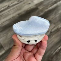 Image 2 of Druzy Blue Lace Agate Hamster Rock Friend 