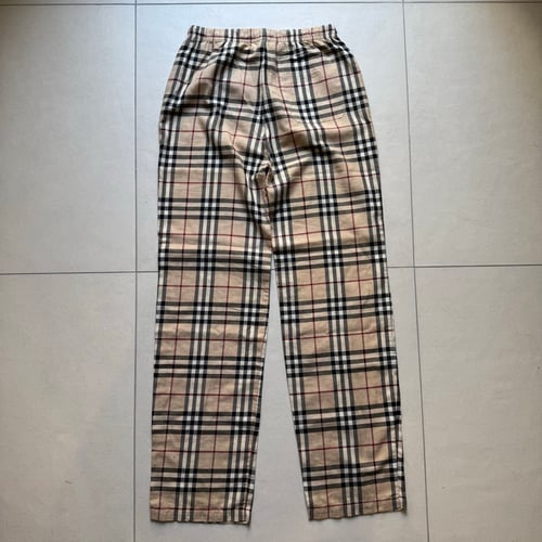 Image of 2000s Burberry Pyjama Bottoms, size Small