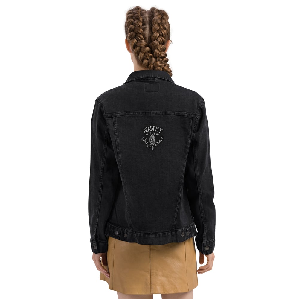 Unisex WC Academy Lantern denim jacket