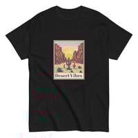 Image 2 of Unisex classic tee, Desert Vibes Cactus Sunset Tee