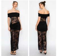 Image 6 of  Tempted Lace Maxi Dress