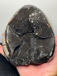 Image 3 of Septarian Nodule Polished Freeform | Madagascar #2897